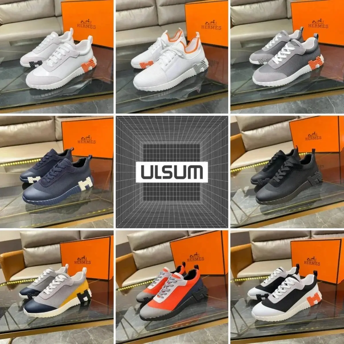 Hermes Sneakers [Multiple Colorways]
