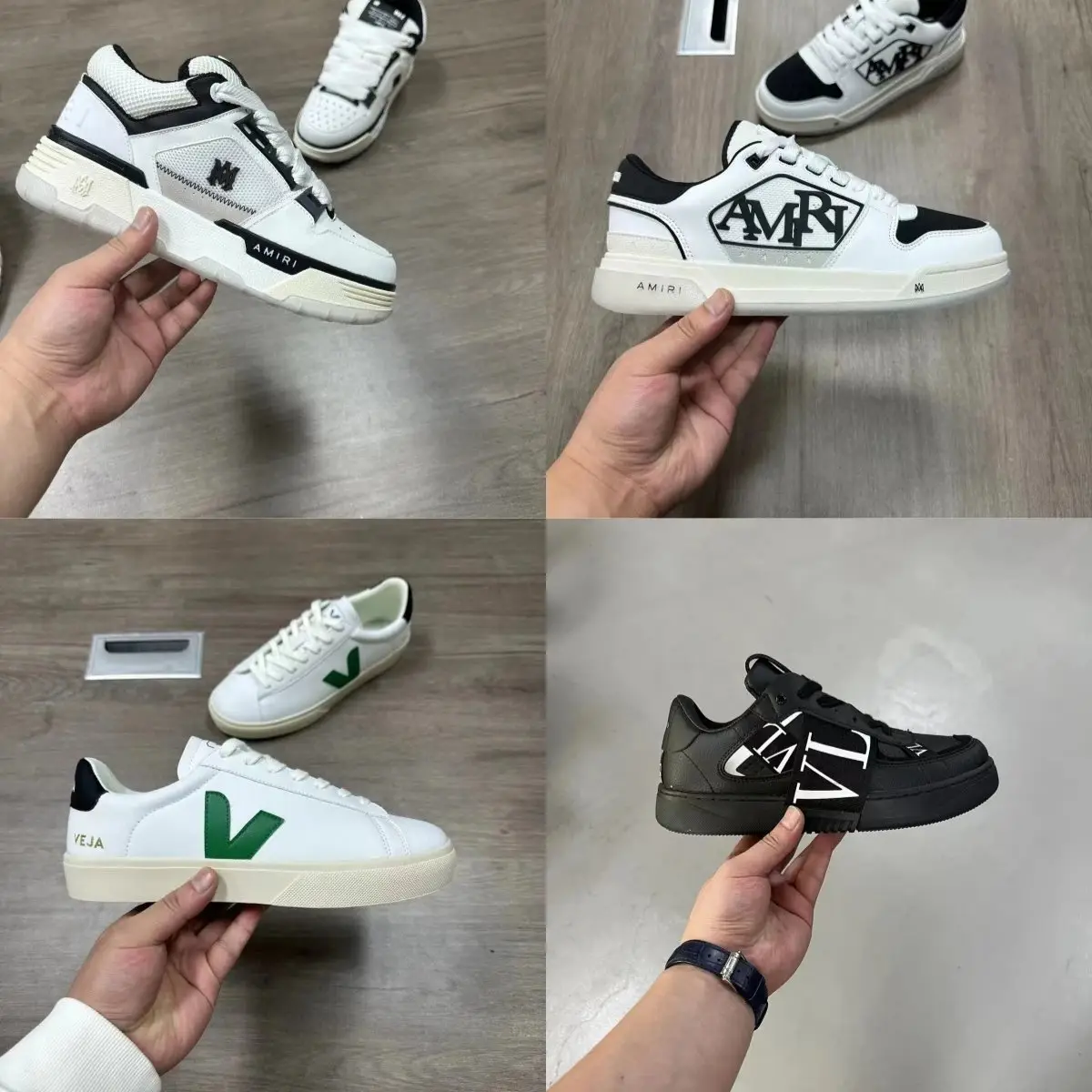 Amiri MAYA / Veja V-10 / Valentino Garavani Rockstud Sneakers [40 styles]