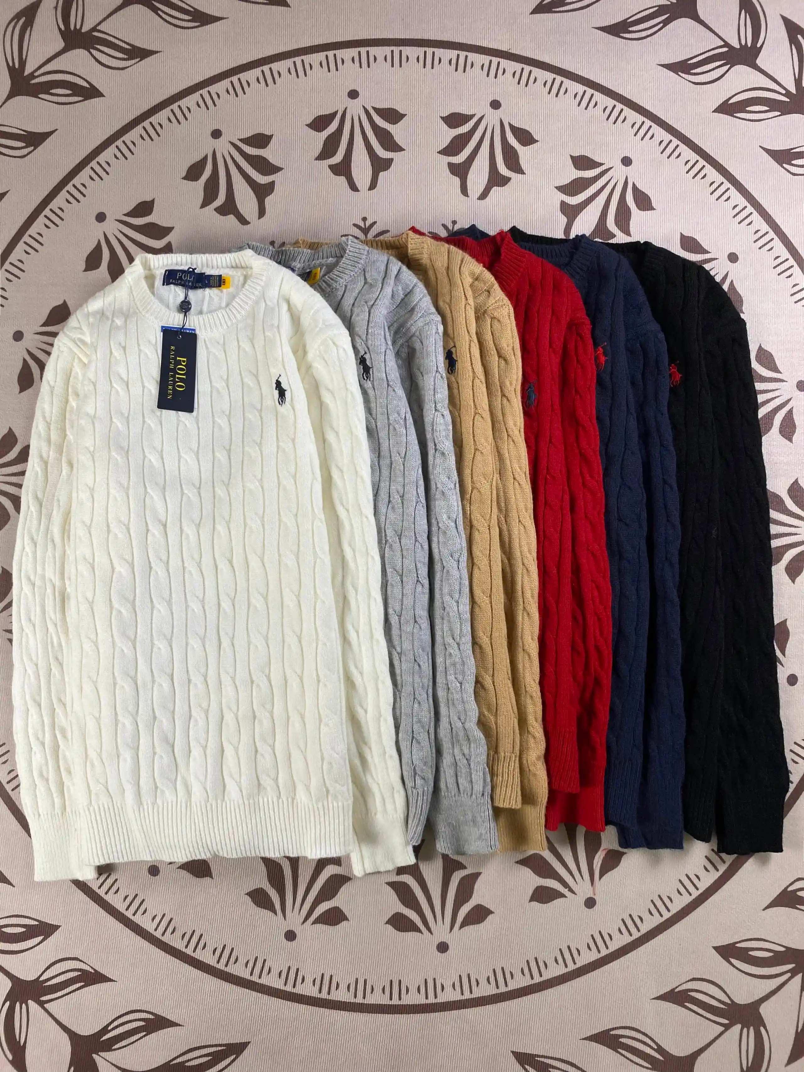 Ralph Lauren Cable Knit & Quarter-Zip Sweaters [22 styles] 2